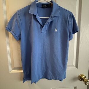Ralph Lauren Men's Light Blue Polo Shirt